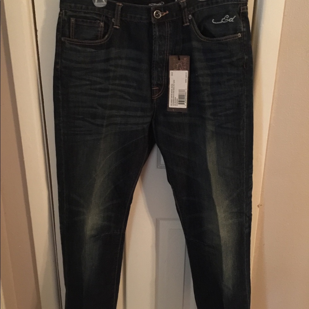 Authentic Ed Hardy Embellished Jeans